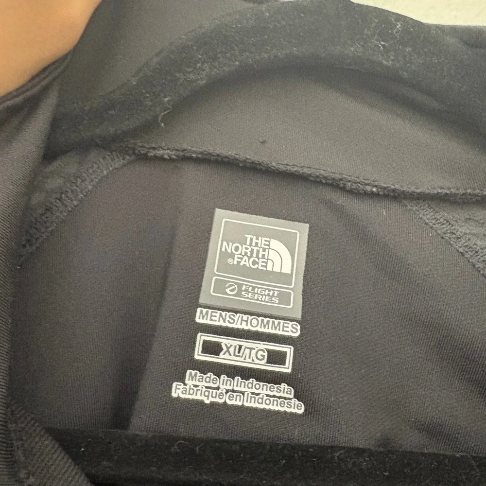 The North Face Flight Series Mens XL Black Quarter Zip Running Pullover Top